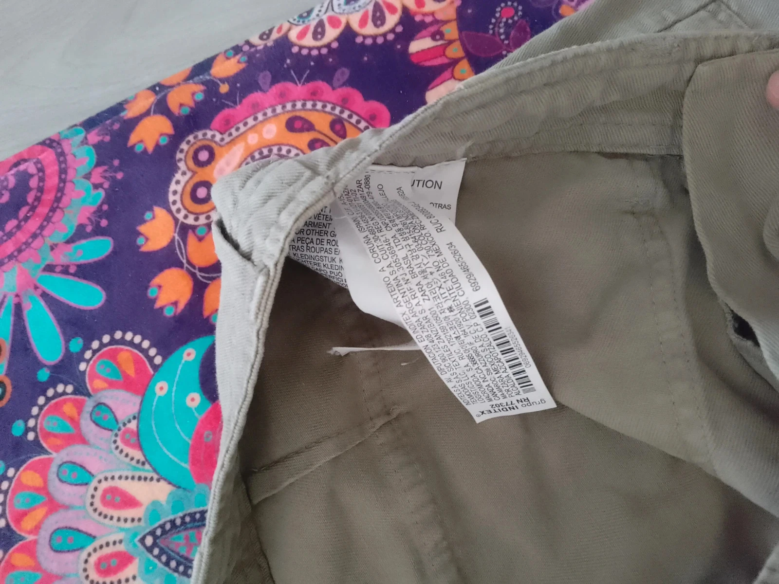 Pantalón cargo Zara 34 de algodón – photo 5
